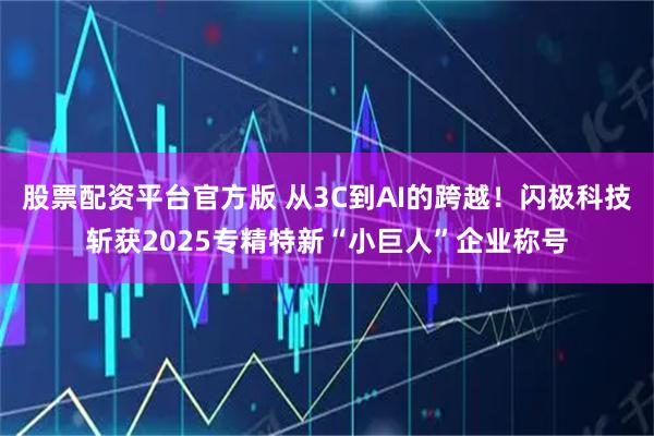 股票配资平台官方版 从3C到AI的跨越！闪极科技斩获2025专精特新“小巨人”企业称号